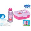 Astley Baker Davies „Peppa“ kiaulės aliuminio butelis 500 ml + priešpiečių dėžutė