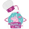 Peppa Pig Hello Kids prijuostė ir kepurė