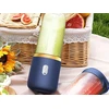 Plakiklis NEŠIOJAMAS BLENDERIS SU INDELIU, ELEKTRINIS MIKSERIS SU 6 PEILIAIS, USB, SKIRTAS SMOOTHIE GAMINIMUI