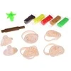 Plastikinės pastos formos dinozaurai žaidžia tešlą