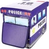 „Pouf“ žaislų konteineris - policijos automobilis