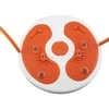 Twisteris su virvelėmis ir pėdų masažuokliu, 28 cm, oranžinis