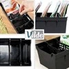 Prieskonių dėžutė organizatorius 30x13x8 cm juoda