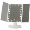 LED illuminated magnification cosmetic mirror