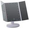 LED illuminated magnification cosmetic mirror