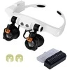 Profesionali didinamasis stiklas su LED 25x 20x