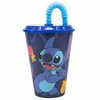 Stor Stitch puodelis su šiaudeliu 430 ml