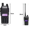 Racijos Baofeng uv82 trumpojo nuotolio radiostotis, didelis veikimo nuotolis iki 15 km
