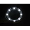 Didinamasis stiklas su LED apšvietimu ir UV, 4x, 60 mm