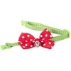 Dog cat collar with bell adjustable