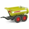 „Rolly Toy Rollytrailer“ traukinio spąstai „Halfpipe Claas“