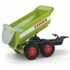 „Rolly Toy Rollytrailer“ traukinio spąstai „Halfpipe Claas“