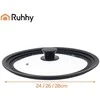 Ruhhy 3-in-1 universalus dangtis, 24/26/28 cm, silikoninis