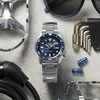SEIKO Vyriškas Laikrodis SRPD51K1 Automatinis Mėlynas
