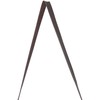 Sieninis veidrodis auksinė apvali 42 cm