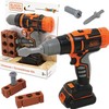 Black &amp; Decker Juodas &amp; Decker „Smoby Juodas &amp; Decker Electronic Driller-CRUSTR“ su plyta