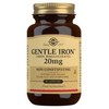 "Solgar Gentle Iron" (geležies bisglicinatas) 20 mg augalinės kapsulės - pakuotė po 90 vnt