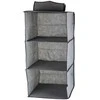 Kabantis lentynėlių organizatorius spintai, 3 lentynos, 30x30x60 cm