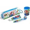 rinkinys Cartoon Toiletry Bag Super Mario Oral Dantų pasta Toothbrush Cup
