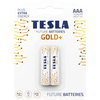TESLA Alkalinės baterijos AAA GOLD+ 2vnt