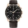 Tommy Hilfiger Vyriškas Laikrodis Parker 1791836 Juodas/Pilnas Rinkinys