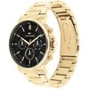 TOMMY HILFIGER Vyriškas laikrodis TYSON 1710589 Juodas-Auksinis