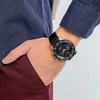 TOMMY HILFIGER Vyrų laikrodis 1791810 TRENT Juodas