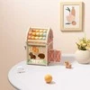 Tooky Toy Medinė Stodoľa Aktyvumo Sorteris Liczydło Montessori