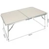 TRIZAND Nešiojamas stalas - modelis 23428, kompaktiškas, stabilus, smėlio spalvos