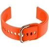 Pacific Dirželis gumowy do smartwatch 18mm - oranžinė/r.auksinis