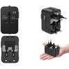 Universalus adapteris su 2 USB jungtimis