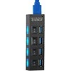 Fusion USB šakotuvas 4x USB 3.0 juodas