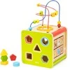 Viga Toys Viga edukacinė medinė kubelių užduočių dėžė 5in1