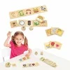 „Viga“ edukacinio žaidimo dėlionės rūšiavimas Pojūčiai 37 EL. Montessori
