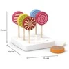 Viga Mediniai Lollipopai Rinkinys 6 vnt.