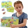 „Viga“ mediniai žibintų tarpininkai gyvūnai Montessori ūkyje