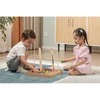 Viga medinis edinis žaidimas loginis karoliukai 104 Montessori elementai