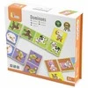 Viga Toys Medinis Domino Žaidimas 28 elementų Su Gyvūnais