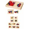 Viga Žaidimų Kirtimė Mozaika 148 detalių Geometrinė Montessori
