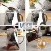Vilde Arbatinukas 730 ml su Filtru Stiklinis Korpusas