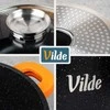 Vilde Granitinė puodai TERRUNA AROMA 24 cm, 4 l su stiklo dangčiu