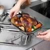 Vilde Kepimo Indų Rinkinys 3 vnt. Nerūdijantis Plienas Stačiakampiai