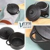 Vilde Krosnių indas su dangčiu 150 ml - Porceliano ramekinas