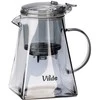 Vilde Stiklinis Arbatinukas 880 ml su Filtru