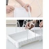 Dish drying rack lid rack