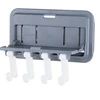 Kitchen hanger bracket shelf utensil holder shelf