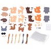 Jokomisiada DIY creative kit forest animals felt set ZA5274