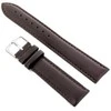 Pacific W83L leather watch strap - dark ruda - 24mm