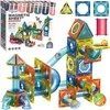 Magnetinis 3D konstruktorius su kamuoliukų trasa WOOPIE 42 vnt