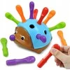 „Woopie Arcade“ žaidimas „Jeżyk Sorter Montessori“ mokymosi numeriai ir spalvos 4in1